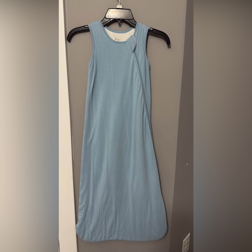 Kyte baby blue sleep sack size large 1 tog